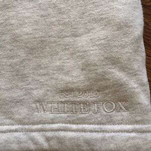 White Fox Boutique Sweat Shorts - Gray Marle